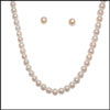 Single Line Round  White Pearl Set- PMJ-9 - Click here to View more details about this Product